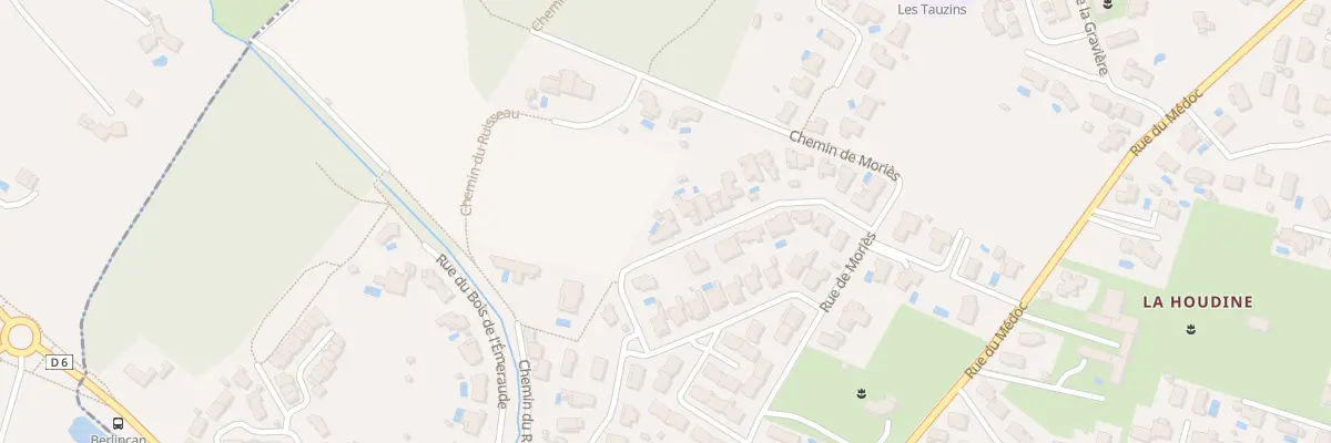 Plan du 22 Rue Thémis au Haillan