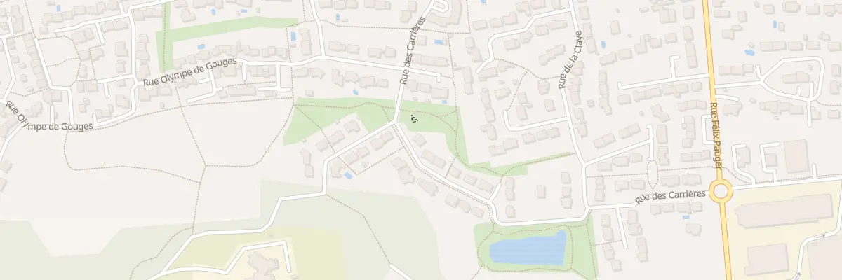 Plan du 30 Rue des Carrières à Saint-Lambert-la-Potherie