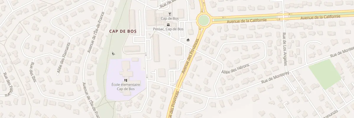 Plan du 37 Av des Provinces à Pessac
