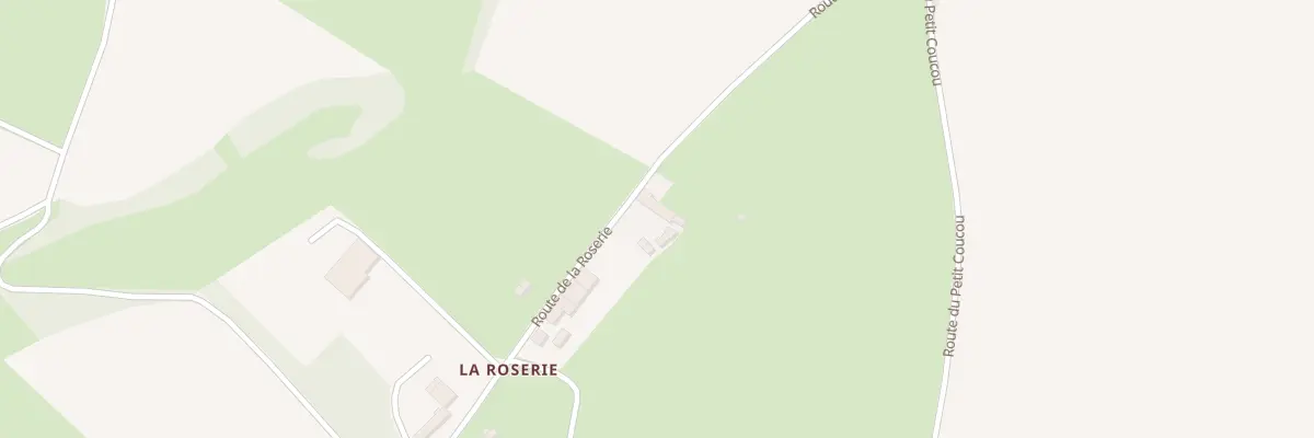 Plan du 1 Rte de la Roserie St Georges à Seulline