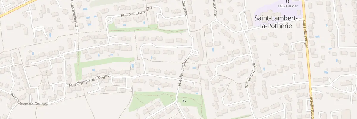 Plan du 21 Rue des Carrières à Saint-Lambert-la-Potherie