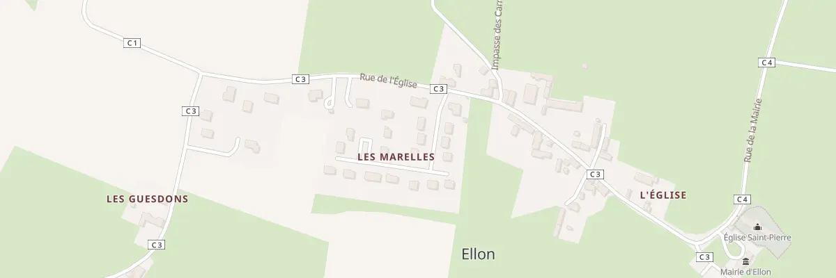 Plan du 4 Lot les Marelles à Ellon
