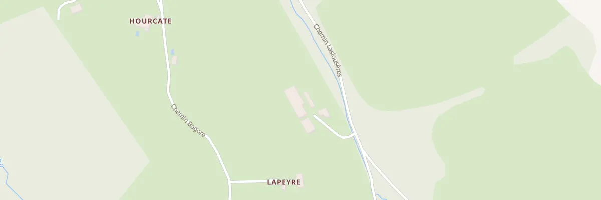 Plan du 570 Che Laslouseres - Ance à Ance Féas
