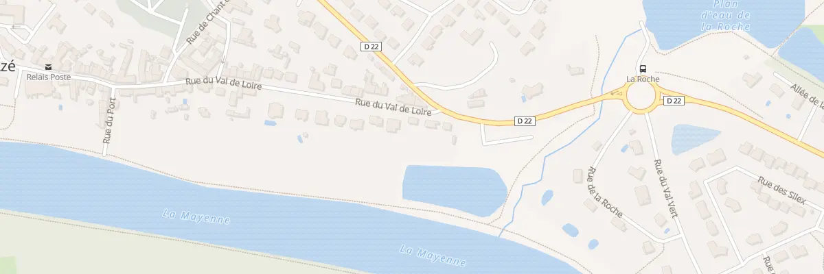 Plan du 48 Rue du Val de Loire à Château-Gontier-sur-Mayenne