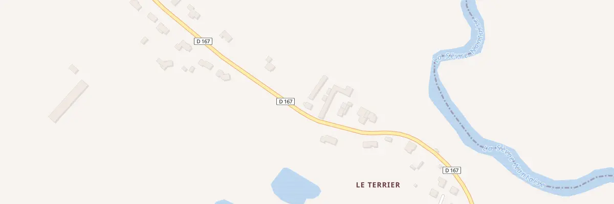 Plan du 7 Rue de la Vallee à Saint-André-sur-Sèvre