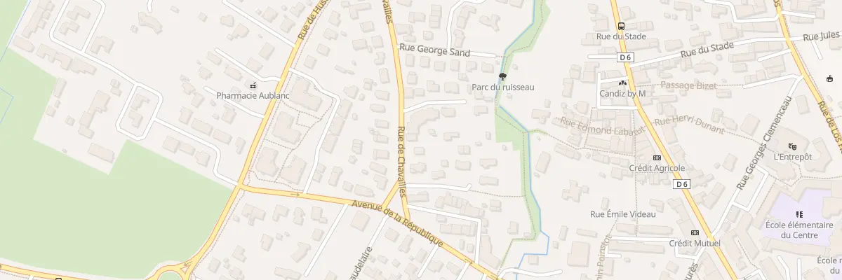 Plan du 36A Rue de Chavailles au Haillan