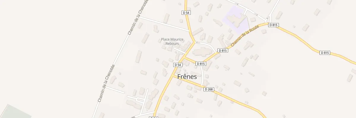 Plan du 36 Pl de l’Église Frênes à Tinchebray-Bocage
