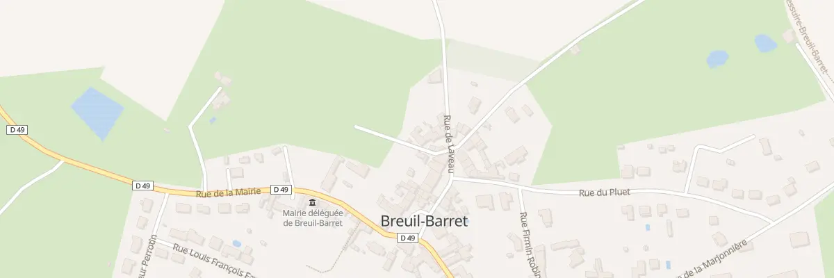 Plan du 8 Imp du Boulanger à Terval