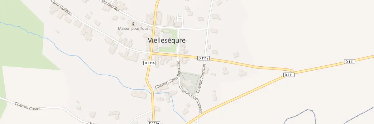 Plan du 3 Che La Carrera à Vielleségure