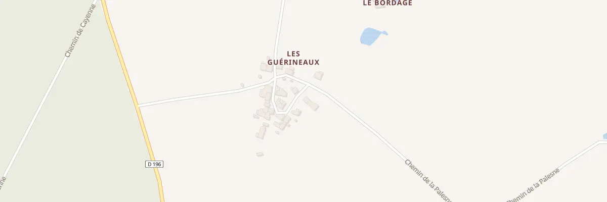 Plan du 6 Les Guérineaux à Chanteloup-les-Bois