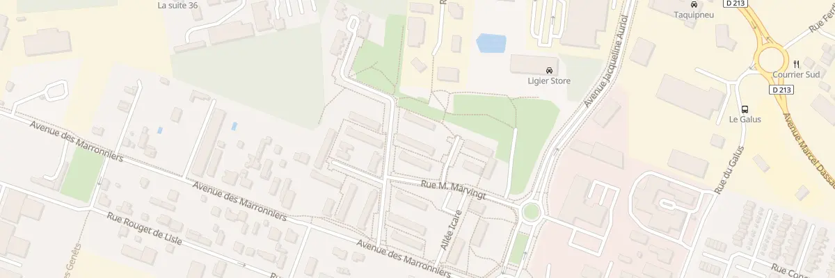 Plan du 33 Imp de l’Envol à Mérignac