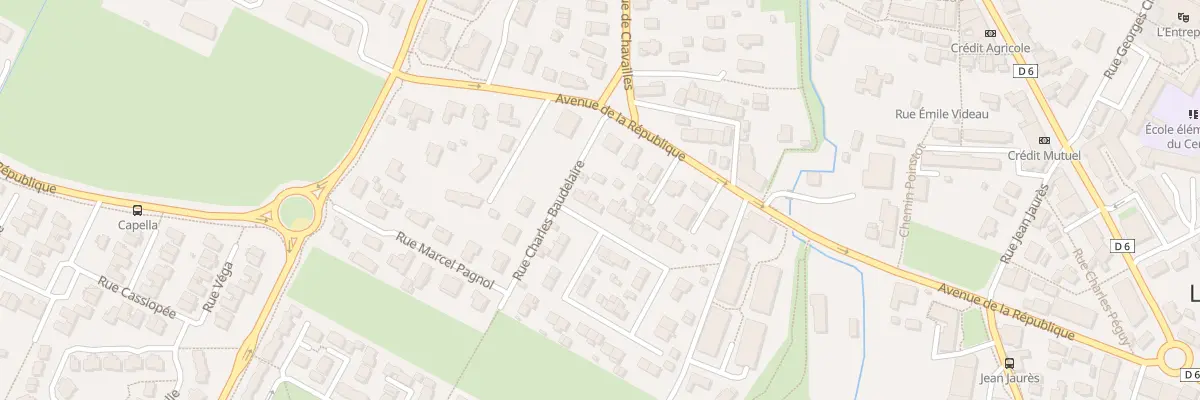 Plan du 45 Rue Paul Verlaine au Haillan