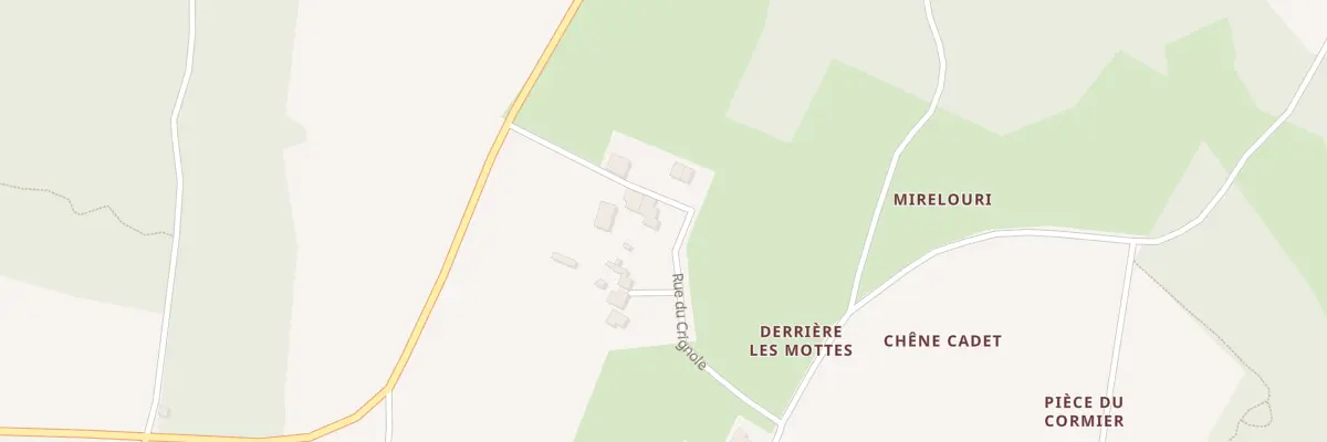 Plan du 8 Rue du Crignole aux Nouillers