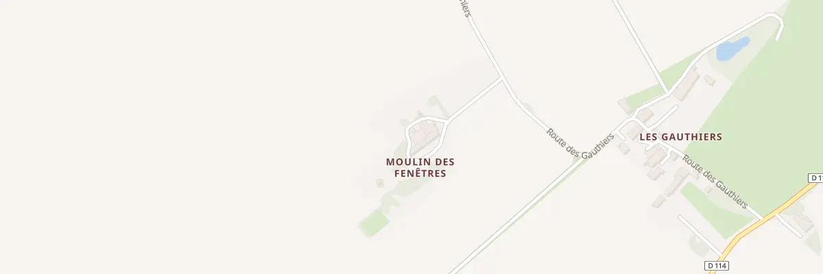 Plan du 29 Rte des Gauthiers à Saintes