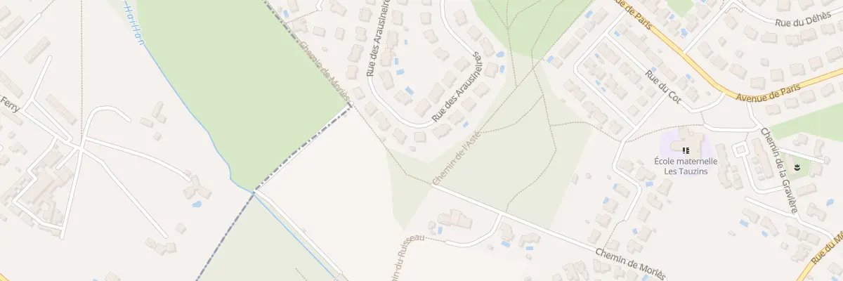 Plan du 31 Rue des Arausineires au Haillan