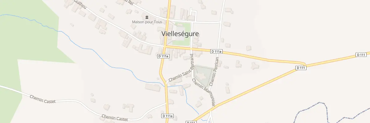 Plan du 27 Pla de la Houn à Vielleségure