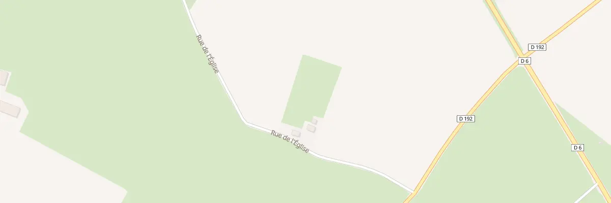 Plan du 5044F Rue de l’Église à Monceaux-en-Bessin