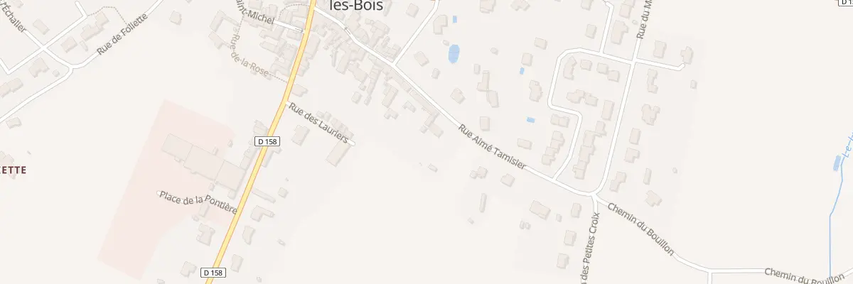 Plan du 36 Rue Aimé Tamisier à Chanteloup-les-Bois