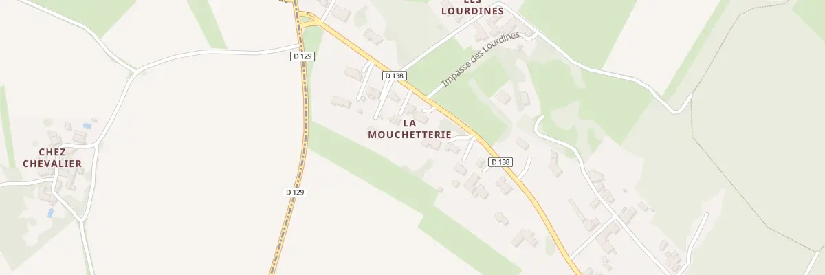 Plan du 55 Rte des Mauds à Thénac