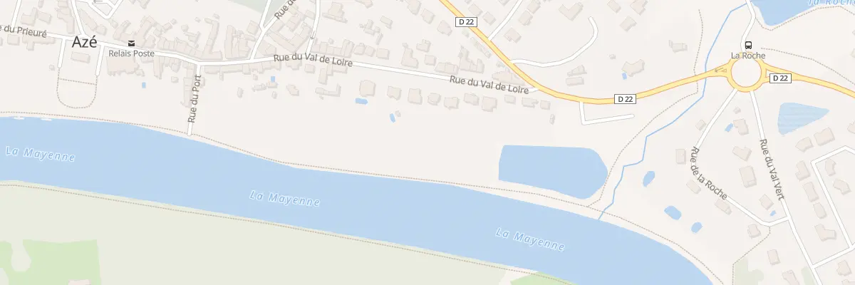 Plan du 42B Rue du Val de Loire à Château-Gontier-sur-Mayenne