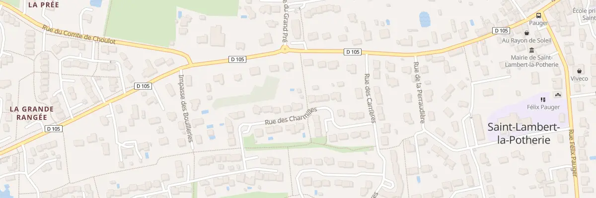 Plan du 16 Rue des Charmilles à Saint-Lambert-la-Potherie