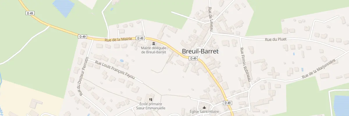 Plan du 11 Rue de la mairie à Terval