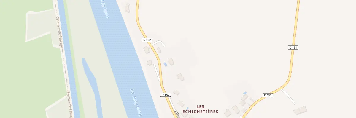 Plan du 3 Rte du Val de Mayenne à Grez-Neuville