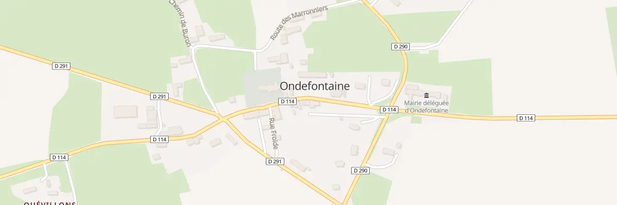 Plan du 12 Rte de la Mairie Ondefontaine aux Monts d’Aunay