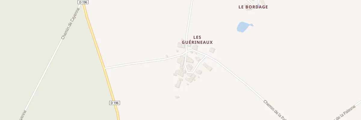 Plan du 18 Les Guérineaux à Chanteloup-les-Bois