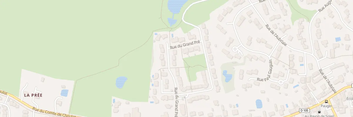 Plan du 14 Rue du Grand Pré à Saint-Lambert-la-Potherie