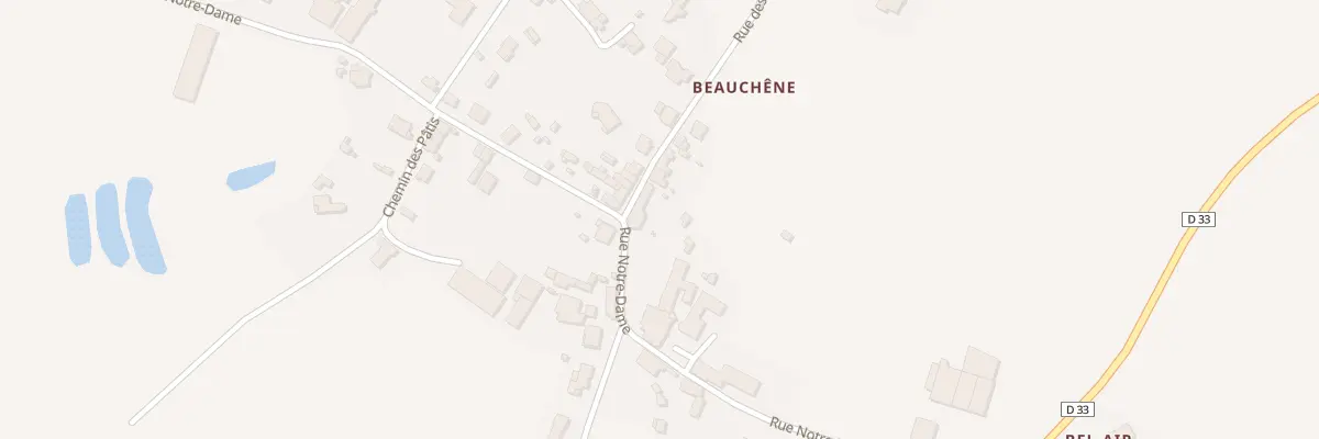 Plan du 2 Rue des Pélerins à Cerizay