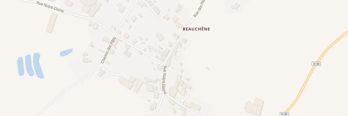 Plan du 4 Rue des Pélerins à Cerizay