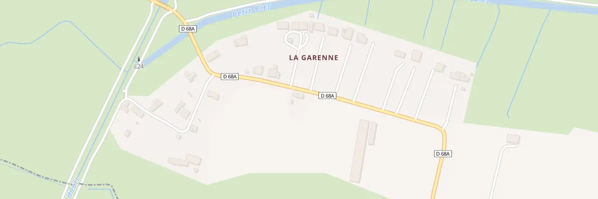 Plan du 51 La Garenne à Benet