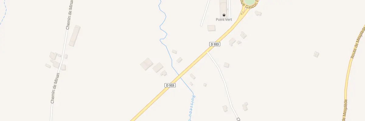 Plan du 750 Av Gaston Fébus à Sault-de-Navailles