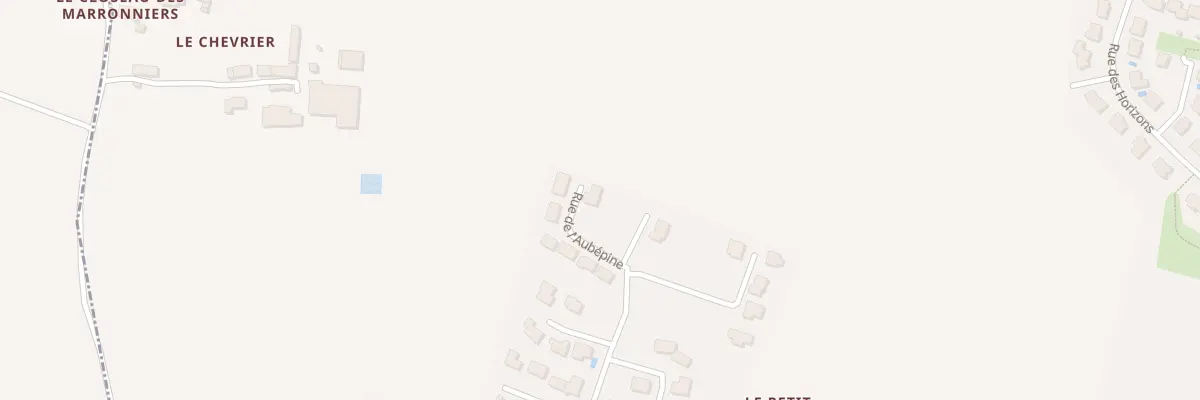 Plan du 4 Rue de l’Aubépine à La Chapelle-Anthenaise
