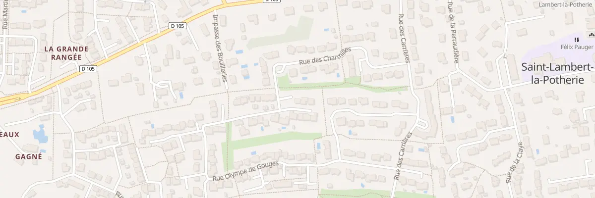 Plan du 6 Rue Germaine Tillion à Saint-Lambert-la-Potherie
