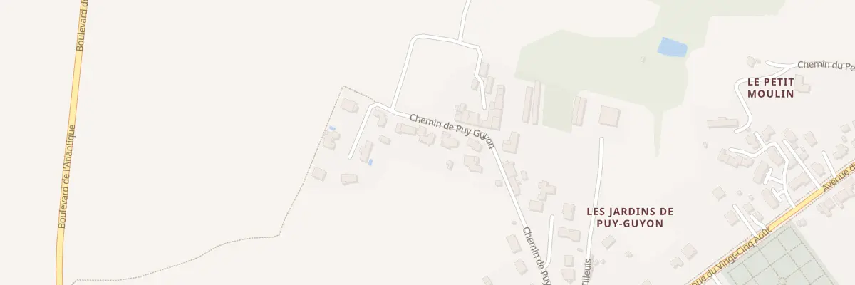 Plan du 31 Che de Puy Guyon à Cerizay