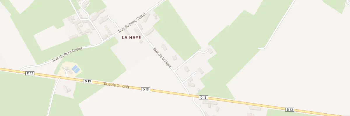 Plan du 12 Rue de la Haye à Lingèvres