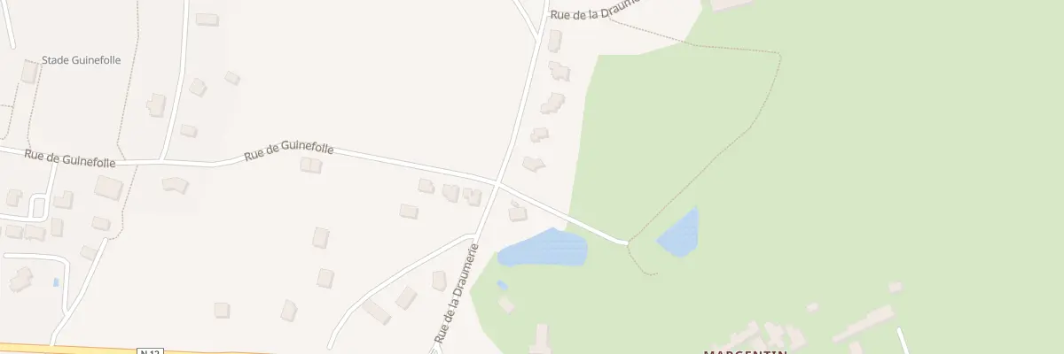 Plan du 12 Rue de la Draumerie à Saint-Georges-Buttavent