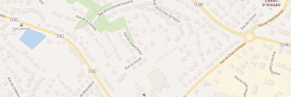 Plan du 6 Rue du Douet à Château-Gontier-sur-Mayenne