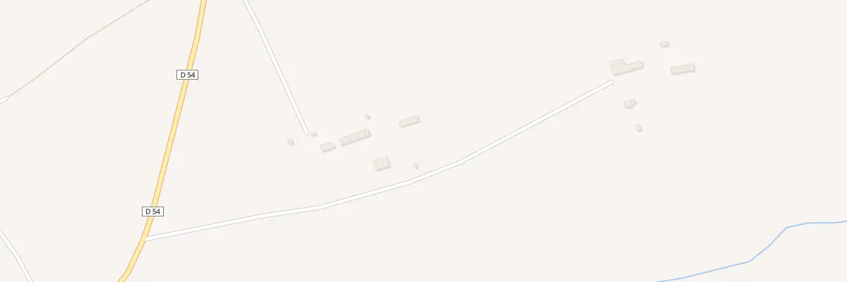 Plan de La Bécanière à Moncy