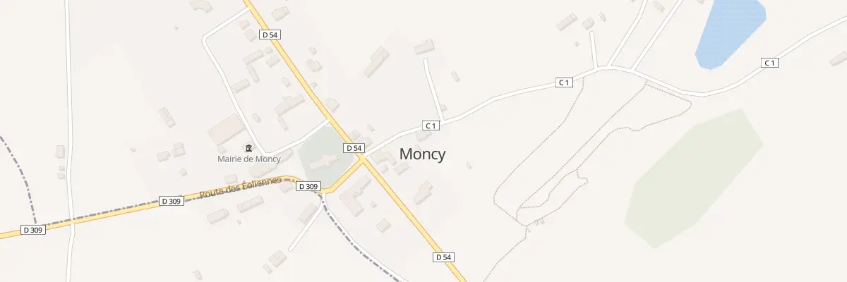 Plan du 2 Rue de la Coipellière à Moncy