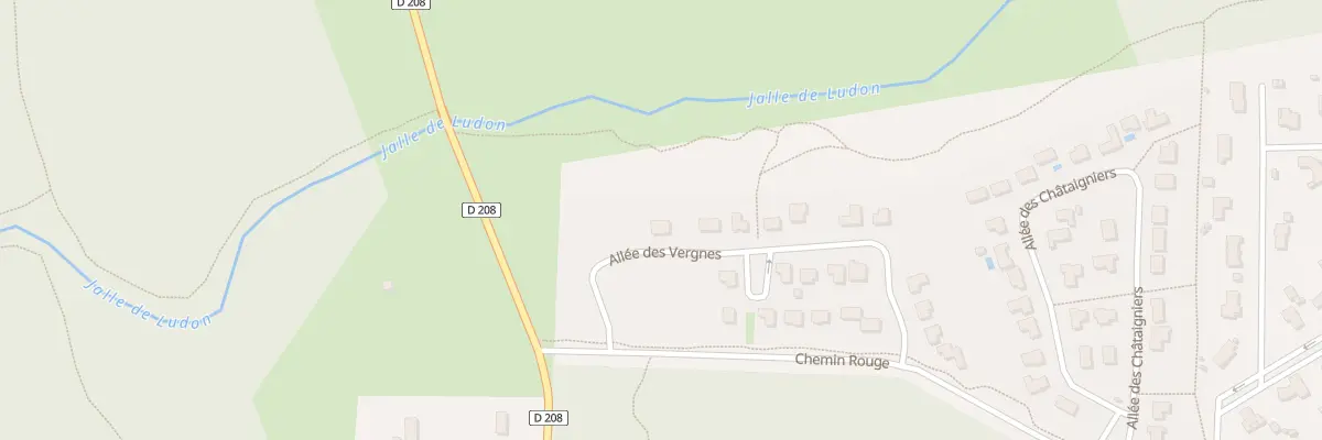 Plan du 30 All des Vergnes au Pian-Médoc