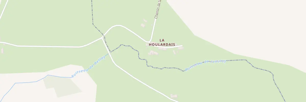 Plan du 5086 La Houlardais à Soucé