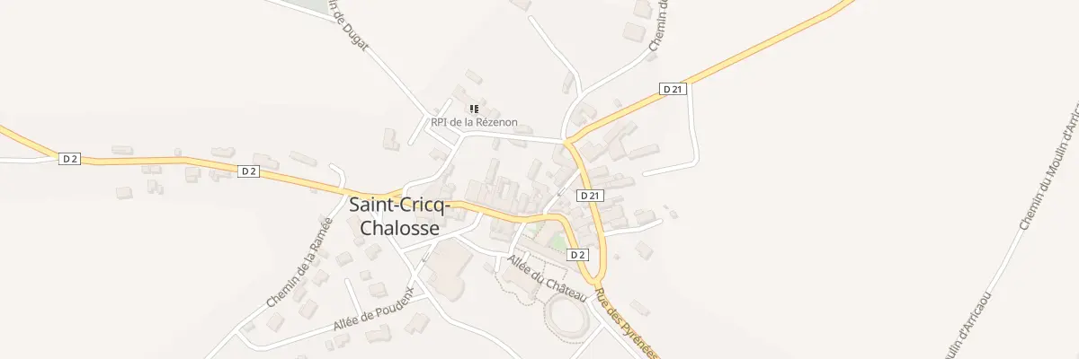 Plan du 15 Rue Titan à Saint-Cricq-Chalosse