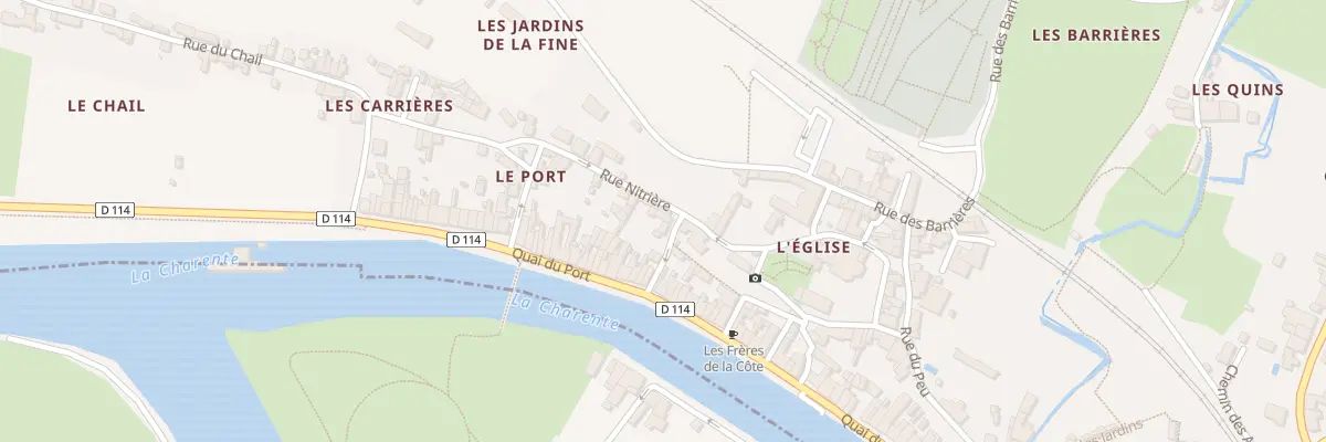 Plan du 5 Rue de la Vieille Cure à Saint-Savinien