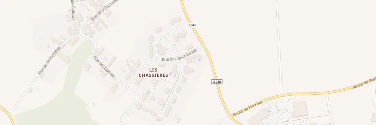 Plan du 3 Rue des Bourdaines à Gémozac