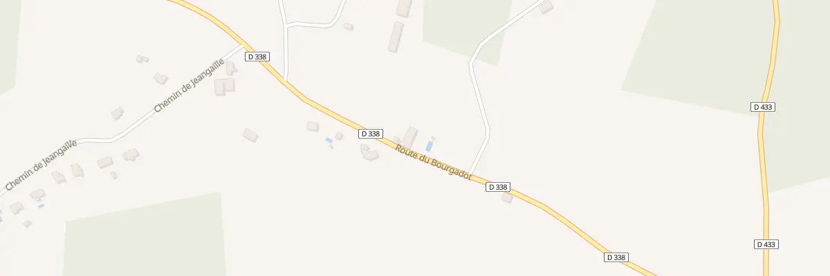 Plan du 496 Rte de Bourgadot à Nassiet