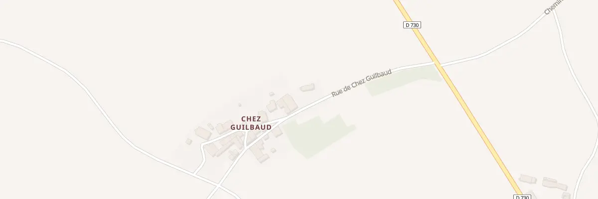 Plan du 16 Rue de chez Guilbaud à Lorignac