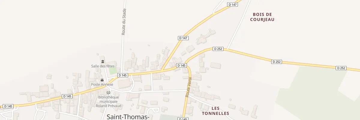 Plan du 5002 Le Bourg à Saint-Thomas-de-Conac